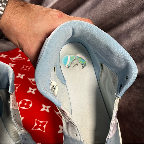 lightly used pair of 2018 nike blazer easter size 12 mens - Picture 5 of 12